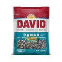 DAVID Seeds DAVID Roasted and Salted Ranch Jumbo Sunflower Seeds, 5.25 oz, 12 Pack