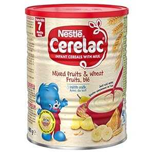 ネスレ セレラック、ミックスフルーツ&ミルク入り小麦、14.1オンス缶(4個パック) Nestle Cerelac, Mixed Fruits & Wheat with Milk, 14.1 Ounce Cans (Pack of 4) ネスレ セレラック、ミックスフルーツ&ミルク入り小麦、14.1オンス缶(4個パック) Nestle Cerelac, Mixed Fruits & Wheat with Milk, 14.1 Ounce Cans (Pack of 4)