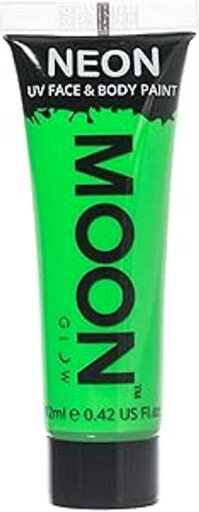 Moon Glow - 0.42オンス ブラックライト ネオン UV フェイス & ボディ ペイント - インテンス グリーン Moon Glow - 0.42oz Blacklight Neon UV Face & Body t - Intense Green Moon Glow - 0.42オンス ブラックライト ネオン UV フェイス & ボディ ペイント - インテンス グリーン Moon Glow - 0.42oz Blacklight Neon UV Face & Body t - Intense Green