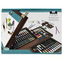 R と L 108 ピース ミクストメディア ダーク イーゼル セット Royal & Langnickel R and L 108-Piece Mixed M...