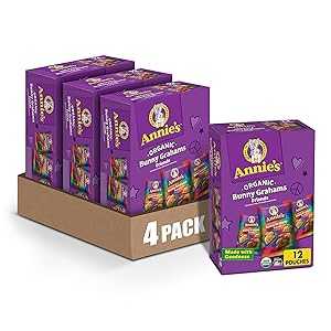 Annies Annie's Organic Friends Bunny Graham Snacks, Chocolate Chip, C...