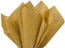 A1 Bakery Supplies Gold Tissue Paper 15 inch x 20 inch 100 Sheets Premium Gift w...