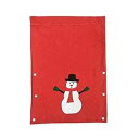 FixtureDisplays 20X28 Christmas Gift Bag Reusable Non-woven Fabric Santa Claus P...