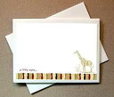 サファリ ノート カード (折り目なしカードと封筒 24 枚) Little Notes by Comptime Safari Note Cards (24 Non-foldover Cards and Envelopes)