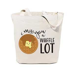 The Cotton & Canvas Co. I Miss You A Waffle Lot ѲǽʿʥХåȥեޡ ޡ...
