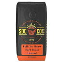 サンディエゴコーヒー フルシティロースト、ダークロースト、粉砕、16オンスバッグ San Diego Coffee Full City Roast, Dark Roast, Ground, 16-Ounce Bag
