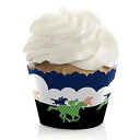ケンタッキーホースダービー - 競馬パーティーデコレーション - パーティーカップケーキラッパー - 12個セット Big Dot of Happiness K...