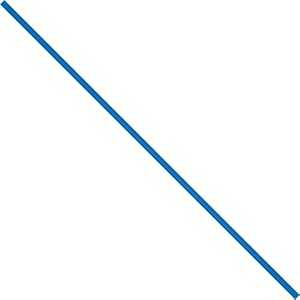 Aviditi Reusable Blue Paper Twist Ties, 6