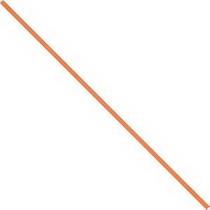 Aviditi Reusable Orange Paper Twist Ties, 6