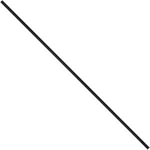 Aviditi Reusable Black Plastic Twist Ties, 7