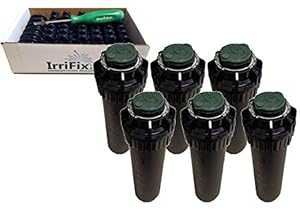 Rain Bird 5000 Plus シリーズ圧力レギュレーター Seal-A-Matic スプリンクラー ヘッド バンドル - 6 ..