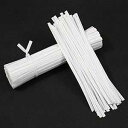 FYZ Brothers プラスチック ホワイト ツイスト タイ、5 インチ、1000 個 FYZ Brothers Plastic White Twist Ties, 5 ,1000 Pcs