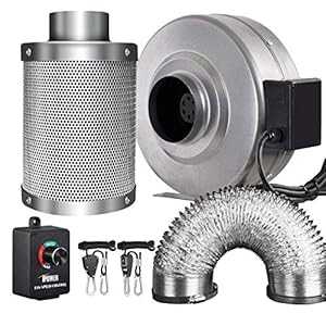 iPower GLFANXINL4FILT4MD8CTR 4 インチ 190 CFM インライン ファン カーボン フィルター 8 フィート ダクト コンボ 可変速度コントローラーとロープ ハンガー付き 成長テント換気用 4 インチ ファン & フィルター グレー iPower GLFANXINL4FILT4MD iPower GLFANXINL4FILT4MD8CTR 4 インチ 190 CFM インライン ファン カーボン フィルター 8 フィート ダクト コンボ 可変速度コントローラーとロープ ハンガー付き 成長テント換気用 4 インチ ファン & フィルター グレー iPower GLFANXINL4FILT4MD
