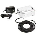 Belloccio Super Quiet Mini Airbrush Compressor 3 Airflow Control Settings, 6' Push on Rubber Airbrush Hose, Operates at 12V DC with a 110V AC plug in Adapter