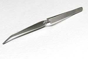 クロス ロック ピンセット ベントノーズ クロス ロック ピンセット セルフクローズ 6-1/2" SS (E 2) NO..