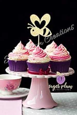 Bee カップケーキトッパー 12個セット Sugar Plum Creations Bee Cupcake Topper Set of 12 Bee カップケーキトッパー 12個セット Sugar Plum Creations Bee Cupcake Topper Set of 12