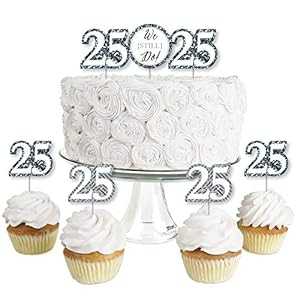 We Still Do - 結婚25周年記念 - デザートカップケーキトッパー - アニバーサリーパーティークリアトリートピック - 24個セット Big Dot of Happiness We Still Do - 25th Wedding Anniversary - Dessert Cupcake Toppers - Anniversary Party We Still Do - 結婚25周年記念 - デザートカップケーキトッパー - アニバーサリーパーティークリアトリートピック - 24個セット Big Dot of Happiness We Still Do - 25th Wedding Anniversary - Dessert Cupcake Toppers - Anniversary Party