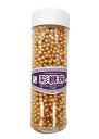 シルバー スプリンクル 食用キャンディ ミニ パール カップケーキ ケーキ トッパー 120g/4.2オンス 4mm、お祝い キャンディ パール シェーカー ジャー ウェディング シャワー パーティー ケーキ フード デコレーション 用品 (シルバー) KOOTIPS Sil