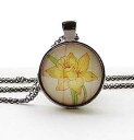 3月水仙誕生月フラワーネックレスペンダント誕生日プレゼント DiGilio Designs March Daffodil Birth Month Flower ...