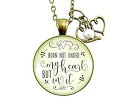 Gutsy Goodness 24 インチ養子縁組ネックレス Born Not Under My Heart 特別なママジュエリーギフト Gutsy Goodn...