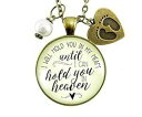 Gutsy Goodness 36 インチ 流産 ネックレス Hold You in Heart 赤ちゃんの思い出のジュエリー ギフト Gutsy Goodne...