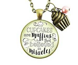 Gutsy Goodness 24 インチ カップケーキ ネックレス マフィン ビリーブド ミラクルズ ベイカー ライフ ケーキ ジュエリー Gutsy Goodness 24" Cupcake Necklace Muffins Believed Miracles Baker Life Cake Jewelry