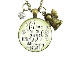 Gutsy Goodness 24 インチ子供の思い出のメモリアルネックレスママの天使のお悔やみギフト Gutsy Goodness 24