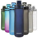 Opard Peak Water Bottle 20 Oz BPA Free Tritan Plastic Leak Proof Flip Top for Sc...