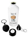 面白い獣医師へのギフト Trust Me I'm a Dogtor Dr Pun アルミニウム ウォーターボトル クリップ & スポーツトップ付き ThisWe...