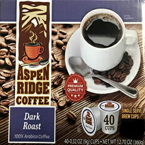 ASPEN RIDGE K CUPS-40CT（ダークロースト） ASPEN RIDGE K CUPS-40CT (DARK ROAST)