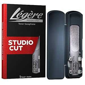 Legere L g re Reeds Premium Synthetic Woodwind Reed, Tenor Saxophone, ...