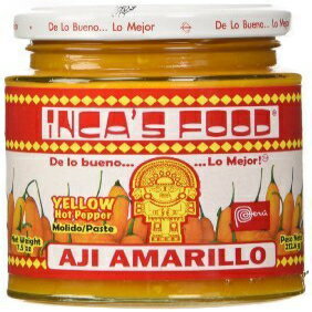  ޥ ѥ - ڥ롼Υۥåȥڥåѡڡ - 󥫤οʪ 15.7 3ѥå Aji Amarillo Pasta - Peruvian Hot Yellow Pepper Paste - Inca's Food 15.7oz 3 Pack