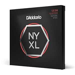 Glomarket㤨D'Addario Guitar Strings - NYXL Electric Pedal Steel Guitar Strings - NYXL1238PS - Unrivaled Strength, Tuning Stability, Mid-Range - For 10 String Pedal Steel Guitars - 12-38 Custom Medium E9פβǤʤ5,359ߤˤʤޤ