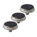 Yibuy トランペット フィンガー ボタン 3 個 合金 シルバー 星空インレイ付き Yibuy 3pcs Trumpets Finger Buttons Alloy Silver with Starry Sky Inlay(2)
