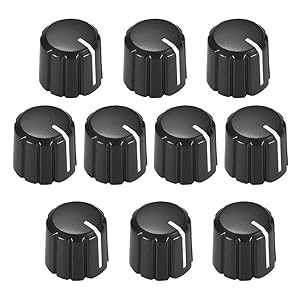 Glomarket㤨uxcell 10pcs Potentiometer Control Knobs for Electric Guitar Volume Tone Knobs Black D Type 4x6mmפβǤʤ2,430ߤˤʤޤ