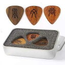 ADELINE 無垢材ギターピック 3 箱入り中国風 ADELINE solid wood guitar picks Three boxed Chinese style