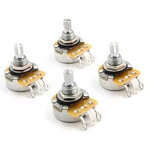 The Art of Tone Electric Guitar Parts Kit: Audio Taper CTS 500k Pot: S...