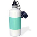 プールアクアスポーツウォーターボトルの3dローズプリント、21オンス、マルチカラー 3dRose Print of Pool Aqua Sports Water Bottle, 21 oz, Multicolored