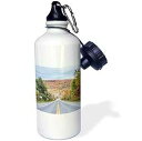 3dRose Canada, Quebec, Eastern Townships, Country Road with autumn color. -Sport...