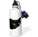 3dRose ウォーターボトル、21オンス、ホワイト 3dRose Water Bottle, 21oz, White