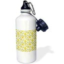 3dRose ウォーターボトル、21オンス、ホワイト 3dRose Water Bottle, 21oz, White(4)