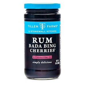 Tillen Farms  o_ r `F[A13.5 IX Tillen Farms Rum Bada Bing Cherries, 13.5 Ounce