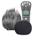 SUNMON Zoom H1n & H1 Recorder Foam, Outdoor Deadcat and Foam Pop Filter & Furry ...