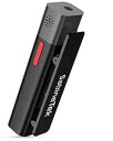 Sabinetek SmartMike+ コンテンツクリエイター向けワイヤレス Bluetooth マイク - 充電式、ハンズフリークリップオン Lavalier Lape (ブラック) Sabinetek SmartMike+ Wireless Bluetooth Microphone for Content Creators - Rechargeable, Hands-Fre