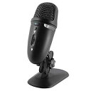 Cyber Acoustics Premium USB Microphone with Dual Recording Patterns - 24-bit Rec...