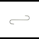 Panacea 89013 ガーデン S フック、ブラック、8 インチ、2 個パック Panacea 89013 Garden S Hook, Black, 8...
