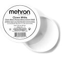 Mehron Makeup Clown White Professional Face t Cream Makeup White Face t Makeup for Stage, Film, Cosplay, & Mime Halloween Clown Makeup 2.25 oz (65g)