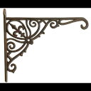 輸入卸売 Fleur De Lis プラント ハンガー 鋳鉄製華やかなフラワー バスケット フック 深さ 12 インチ Import Wholesales Fleur De Lis Plant Hanger Cast Iron Ornate Flower Basket Hook 12" Deep