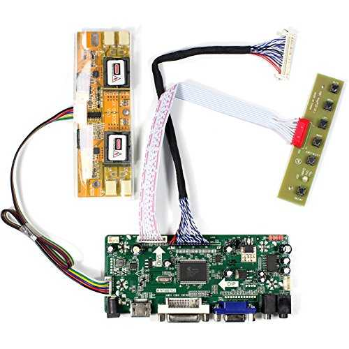LCDBOARD HDMI+VGA+DVI+Audio Input LCD Controller Board for HSD190MEN4 M170EN06 17