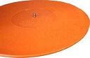 Isolate IT 3 mm オレンジ ソルボセイン ターンテーブル マット DJ およびオーディオ プロフェッショナル向け Isolate It! Isolate IT 3 mm Orange Sorbothane Turntable Mat for DJs and Audio Professionals